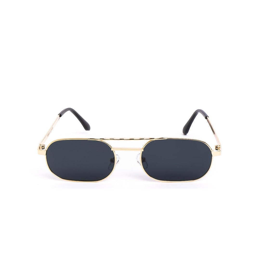 Lentes de sol BANG de Solivo, diseño moderno y elegante con lentes oscuros, ideales para protección solar.