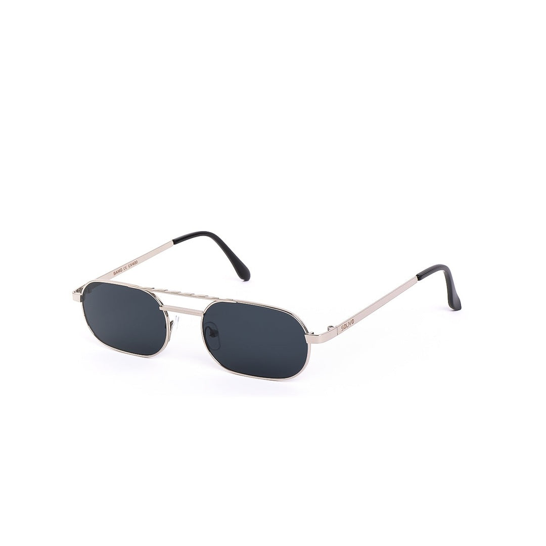 Lentes de sol BANG de Solivo, vista lateral mostrando su elegante diseño y lentes polarizados para una visión clara.