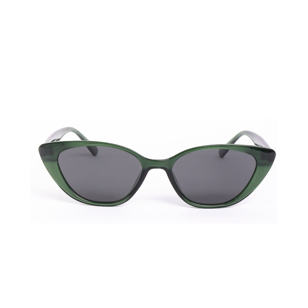 Lentes de sol LIA de Solivo en color verde, con diseño elegante y moderno, ideales para estilo y protección ocular.