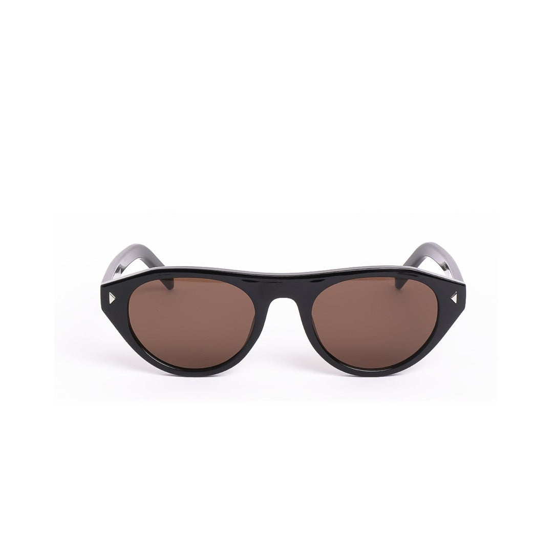 Lentes de sol AMST Negro Café de Solivo, con diseño elegante y lentes oscuros, ideales para estilo y protección UV400.