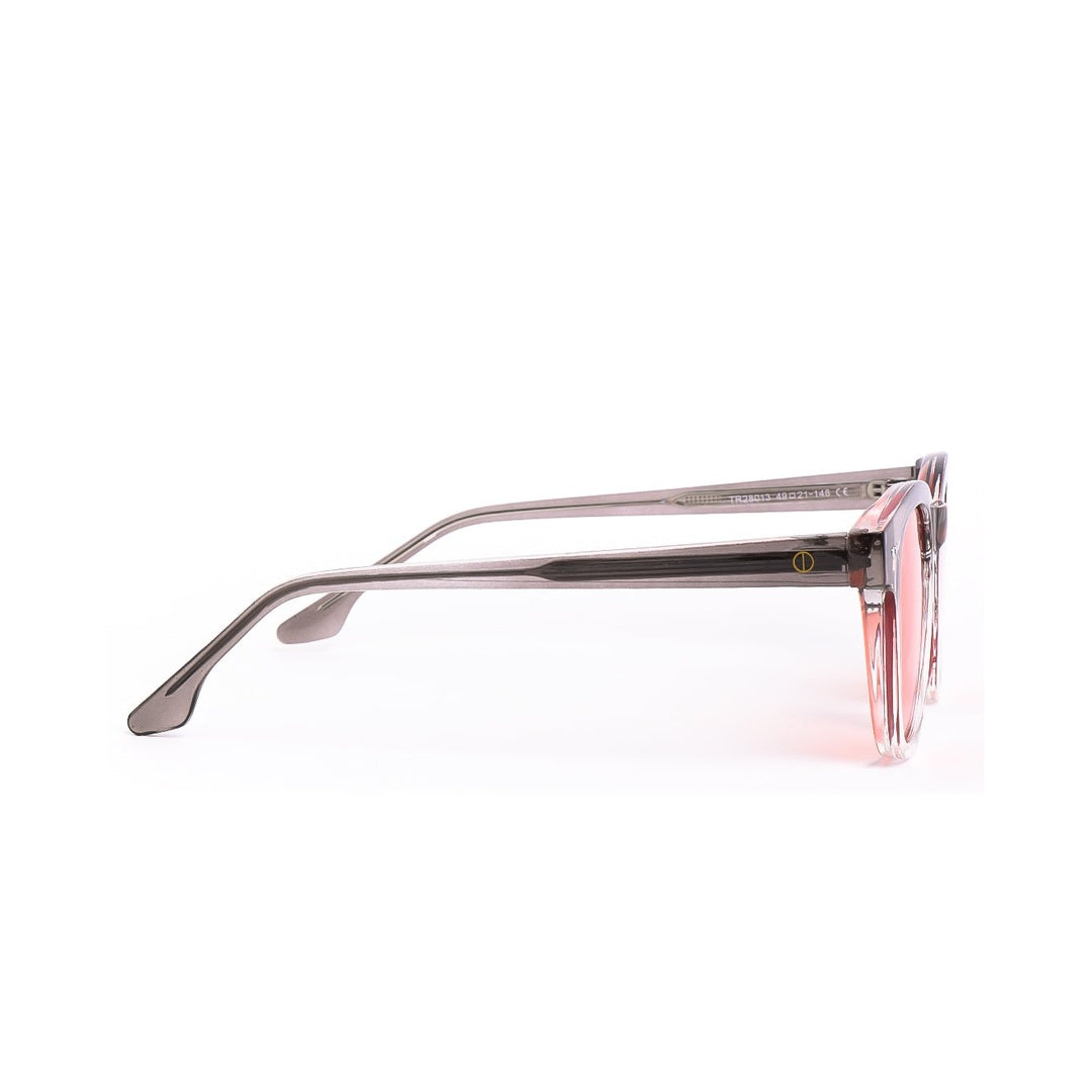 Vista lateral de las gafas de sol ACE - Cristal Sunset de Solivo, destacando su elegante diseño y detalles sofisticados.