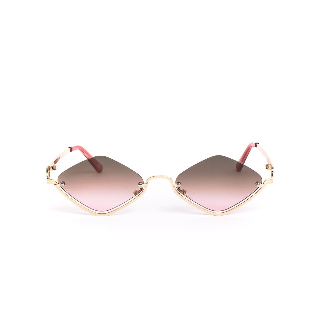 Lentes de sol BERL de Solivo, diseño elegante y moderno con lentes degradados en rosa, perfectos para proteger tus ojos con estilo.