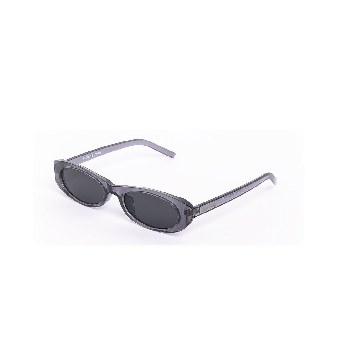 Vista de los lentes de sol BOST Gris de Solivo — moda y funcionalidad con filtro UV400