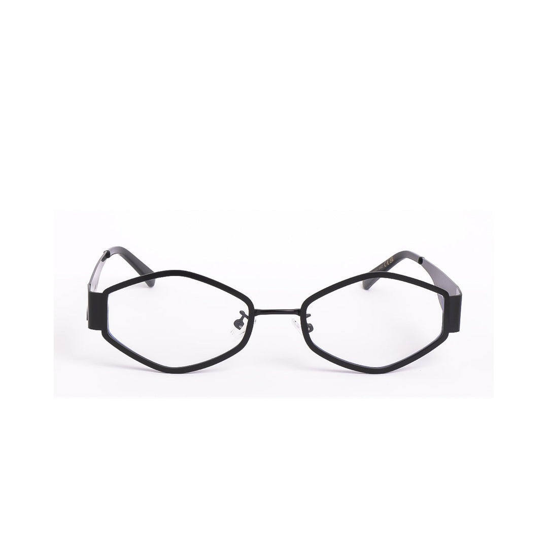 Gafas CAPE de Solivo, diseño hexagonal elegante y contemporáneo, ideales para protección UV y estilo.