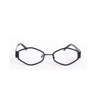 Gafas CAPE de Solivo, diseño hexagonal elegante y contemporáneo, ideales para protección UV y estilo.