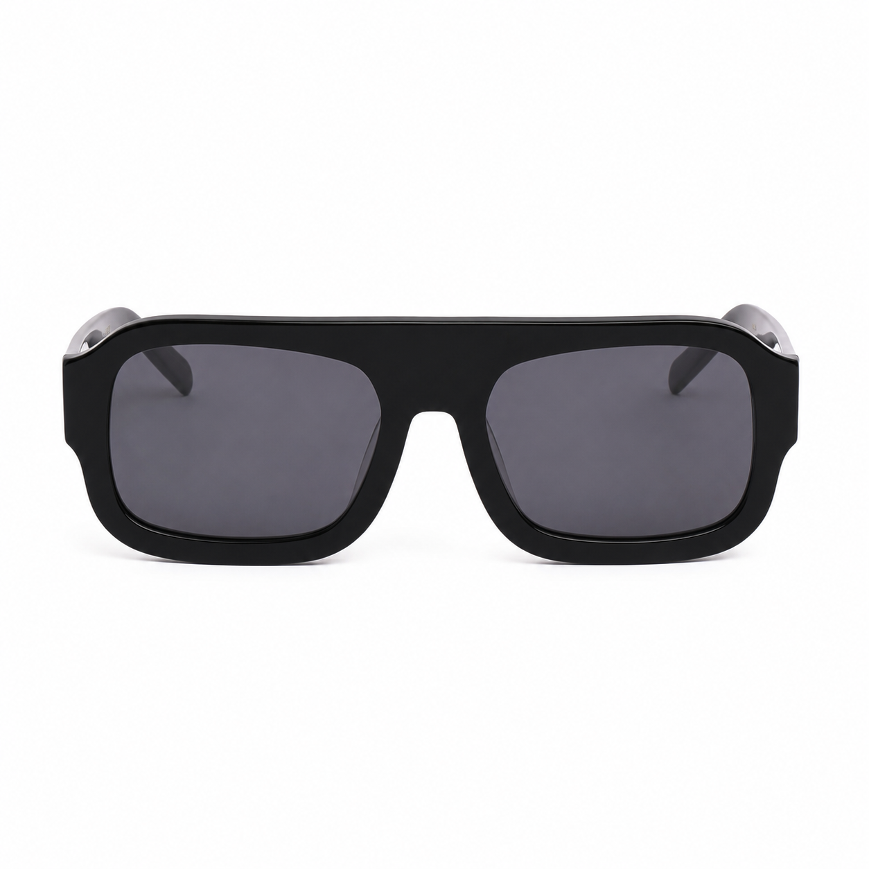 Lentes de sol Élan Negro de Solivo Eyewear con protección UV400 — montura negra, Costa Rica