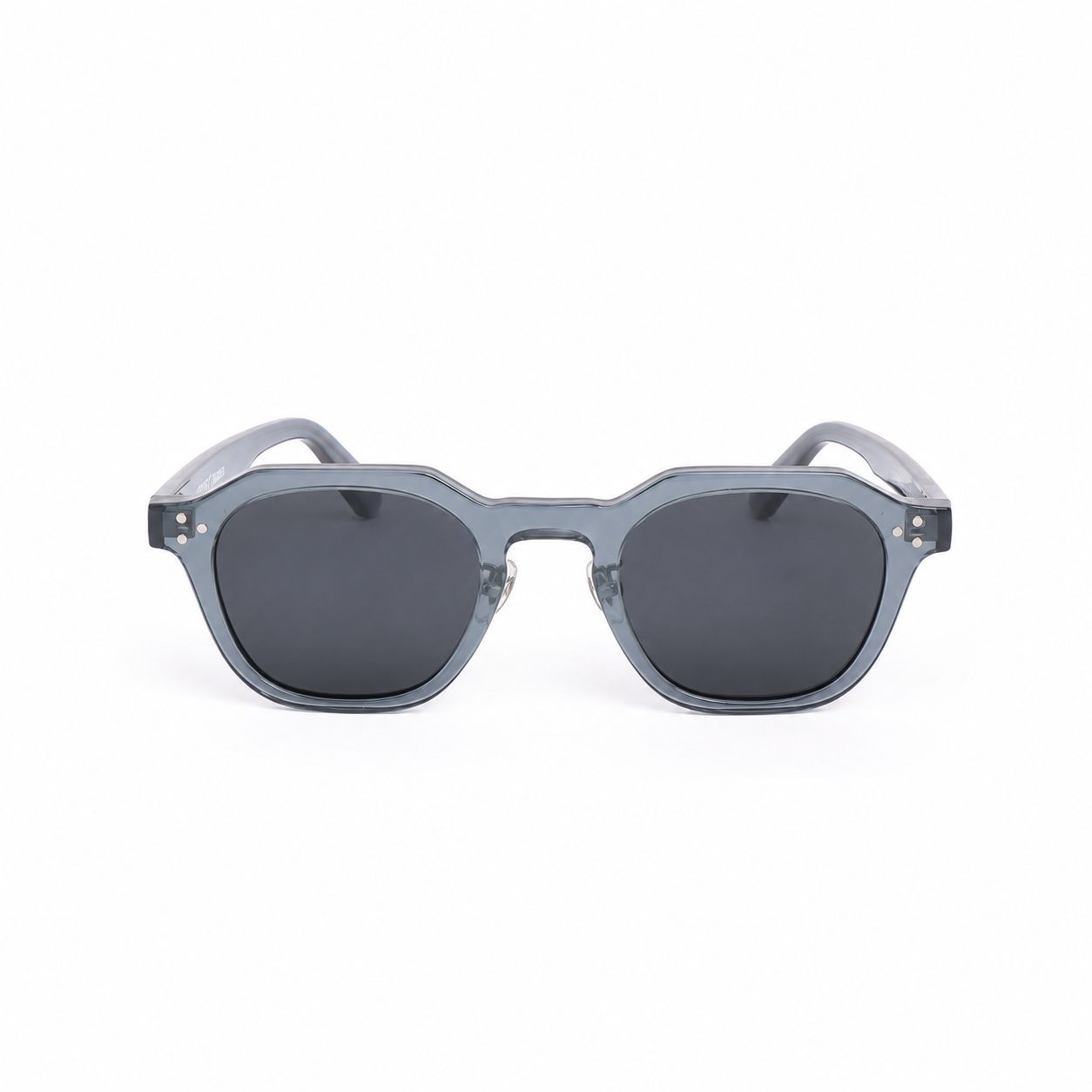 Lentes de sol PARI de Solivo Eyewear — montura gris azulado con lente negro, protección UV400, Costa Rica