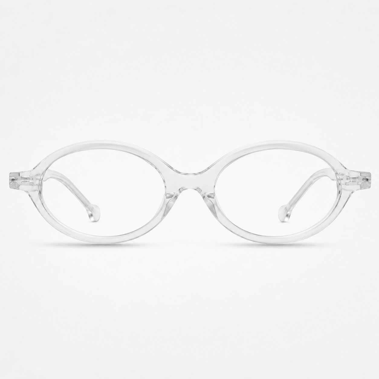 Lentes con filtro de luz azul Hiko Cristal de Solivo — montura translúcida de acetato, reducen la fatiga visual frente a pantallas, Costa Rica