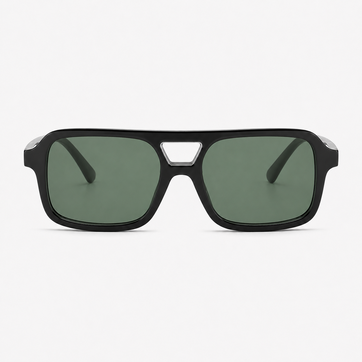 Lentes de sol CY Negro Olivo de Solivo Eyewear con protección UV400 — montura negra con lente oliva, Costa Rica