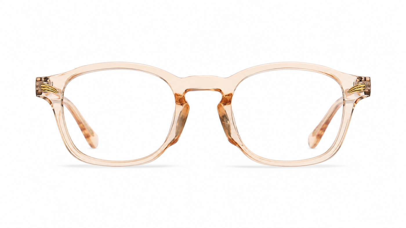 Lentes con filtro de luz azul LIAT Beige de Solivo — reducen la fatiga visual frente a pantallas, Costa Rica