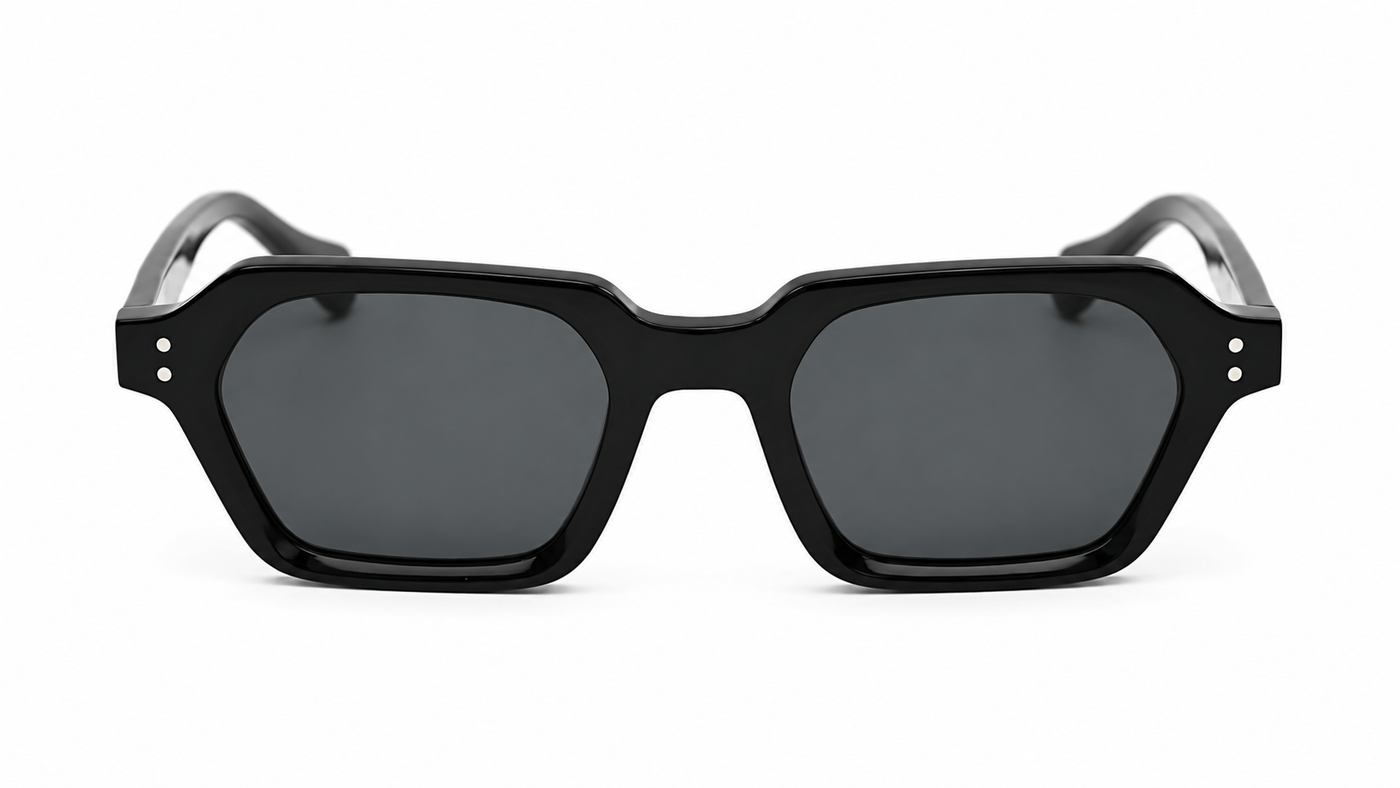 Lentes de sol RAMOS Negro de Solivo Eyewear con protección UV400 — montura negra, Costa Rica