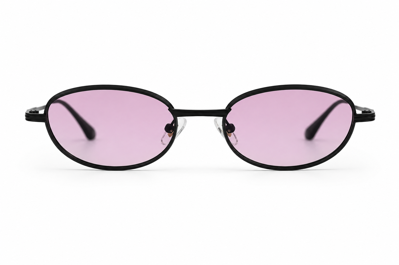 Lentes de sol VOLF Negro Pink de Solivo Eyewear con protección UV400 — montura negra con lente rosado, Costa Rica