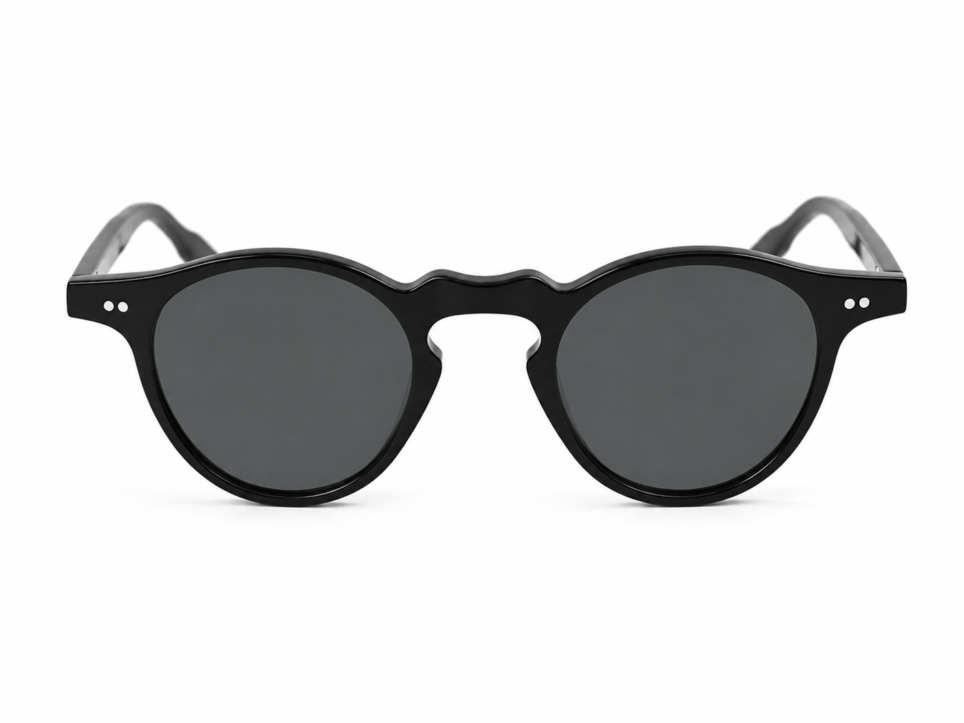 Lentes de sol XVIER de Solivo Eyewear — montura negra con lente negro, protección UV400, Costa Rica