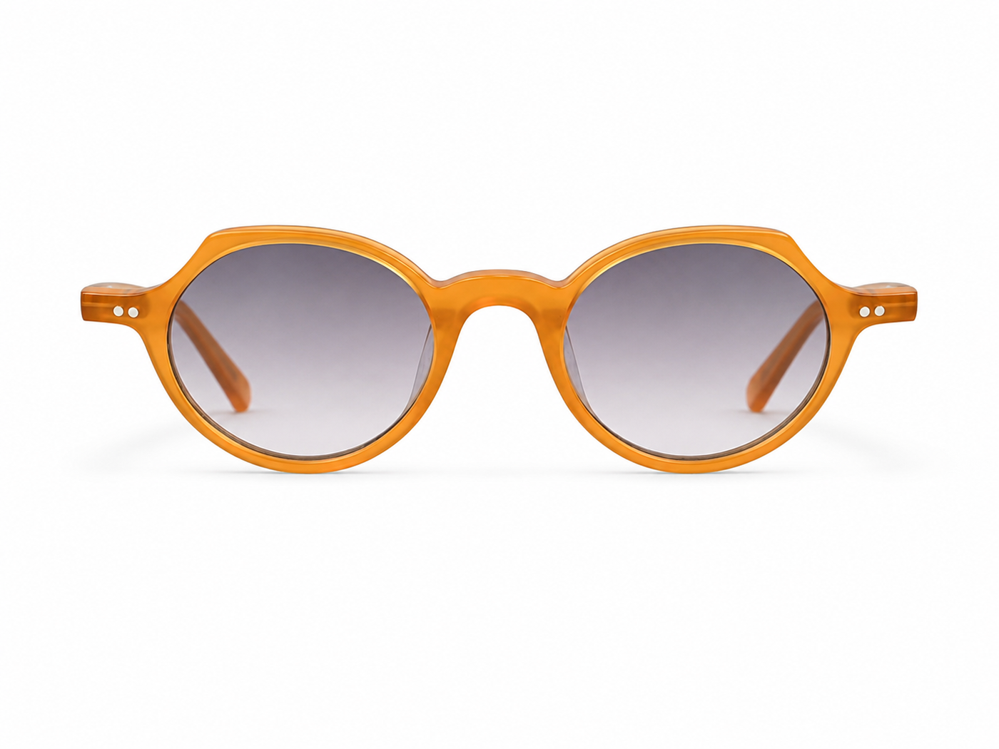 Lentes de sol YUNA Naranja Lila de Solivo Eyewear con protección UV400 — acetato con lente naranja, Costa Rica