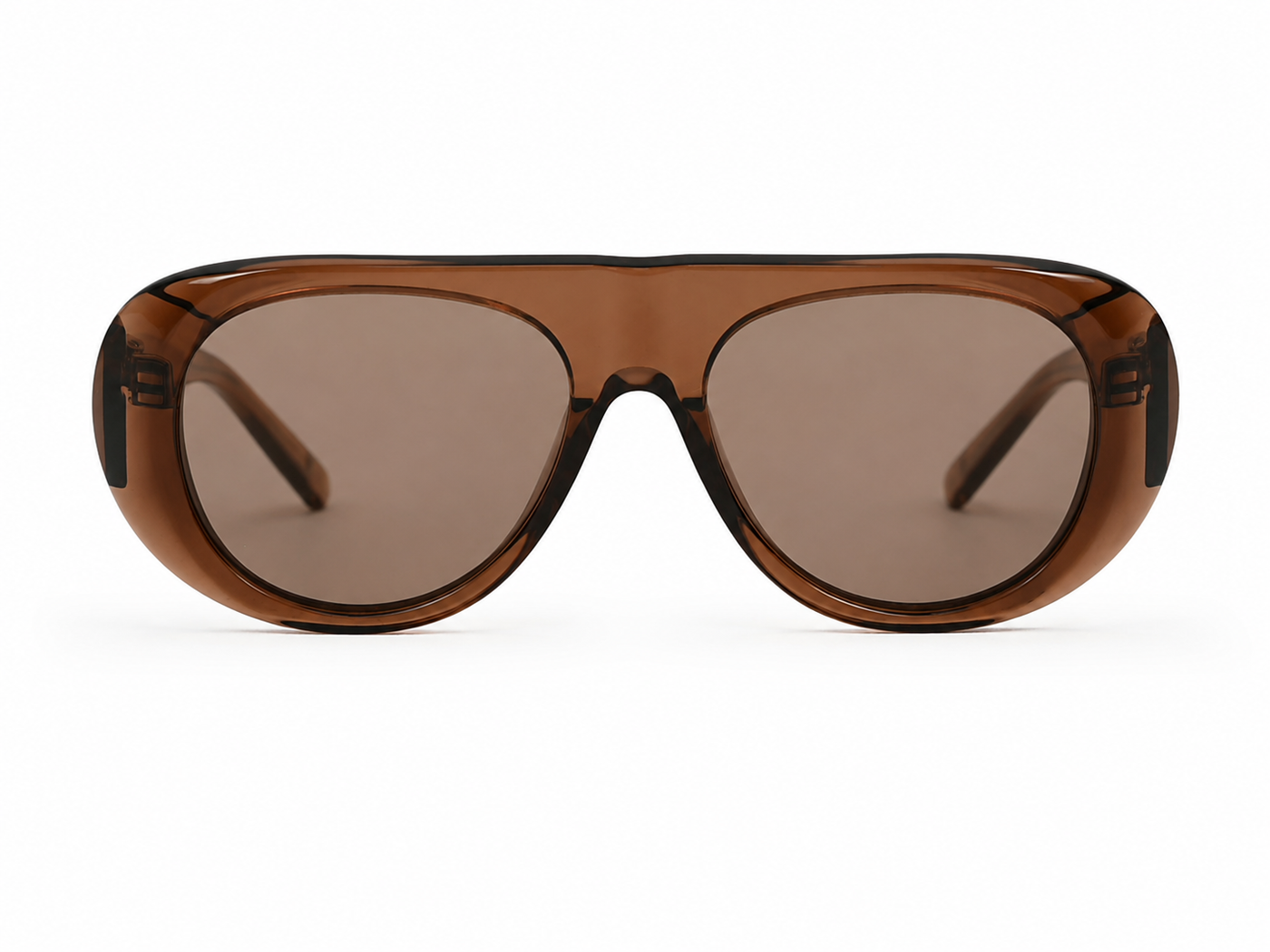 Lentes de sol ALEX Café de Solivo Eyewear — montura color café con lente café, protección UV400, Costa Rica