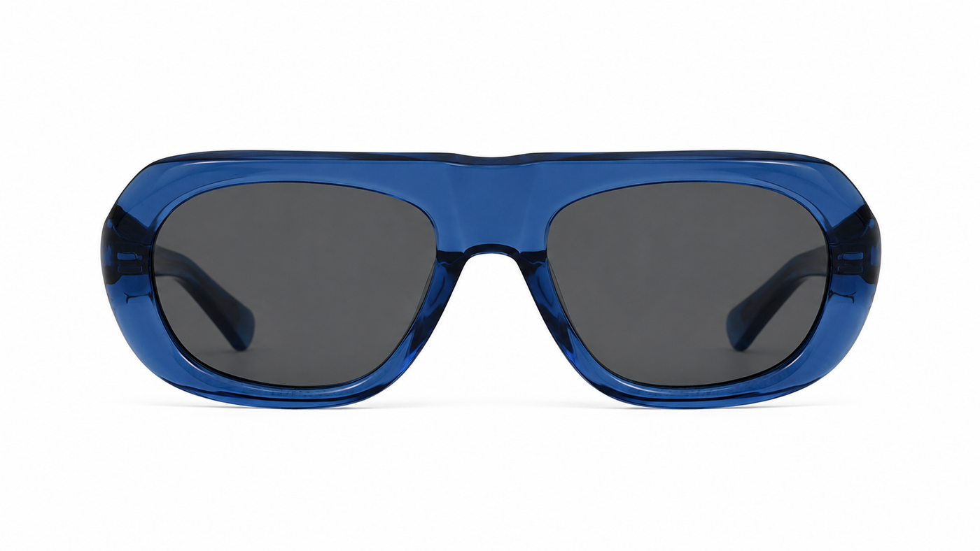 Lentes de sol JLO Azul Marino de Solivo Eyewear con protección UV400 — montura azul marino, Costa Rica