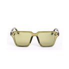 Lentes de sol DUBL de Solivo en color verde oliva, con diseño moderno y elegante, ideales para proteger tus ojos de los rayos UV mientras complementas tu estilo.