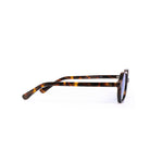 Lentes de sol EVE de Solivo vistos desde el lado, mostrando su acabado meticulosamente elaborado y diseño sofisticado.