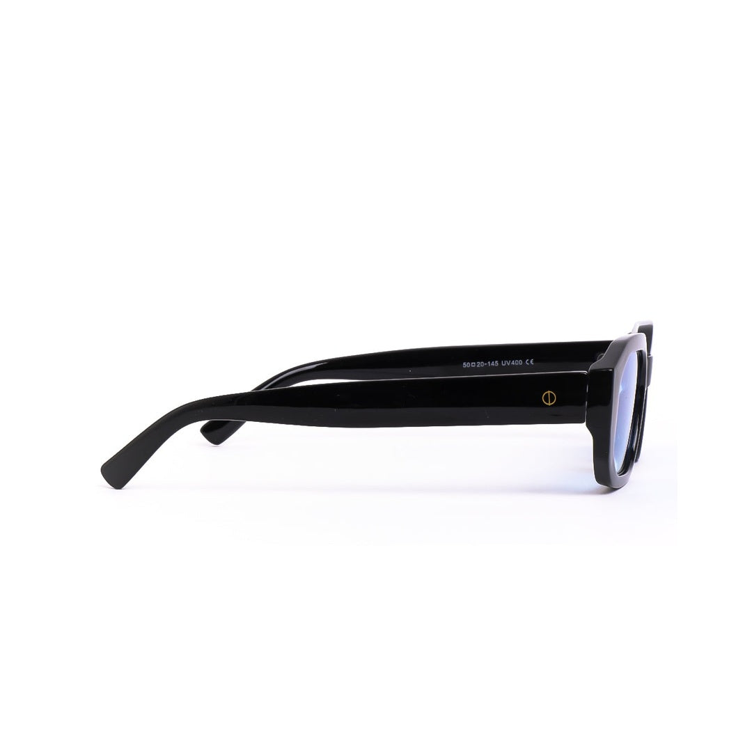 Perfil de las gafas de sol JAE de Solivo, mostrando su diseño sofisticado y atractivo, ideal para cualquier aventura al aire libre.