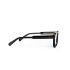 Lentes de sol LUXA - Negro Lila de Solivo, vista lateral destacando la elegancia y comodidad de su diseño, perfectos para proteger tus ojos.