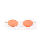 Gafas de sol MIAM de Solivo, con un diseño moderno y lentes de color naranja. Perfectas para complementar cualquier outfit y proteger tus ojos con estilo.