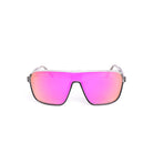 Lentes de sol MIA de Solivo con lentes espejados en tonos rosa y una forma moderna, ideales para un look elegante y protector.