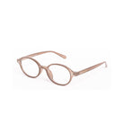 Lentes de sol NYCA de Solivo en color azul, vista lateral resaltando su elegante forma.