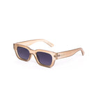 Gafas de sol NOX - Beige Lila de Solivo, con diseño moderno y lentes polarizados que ofrecen protección UV400.