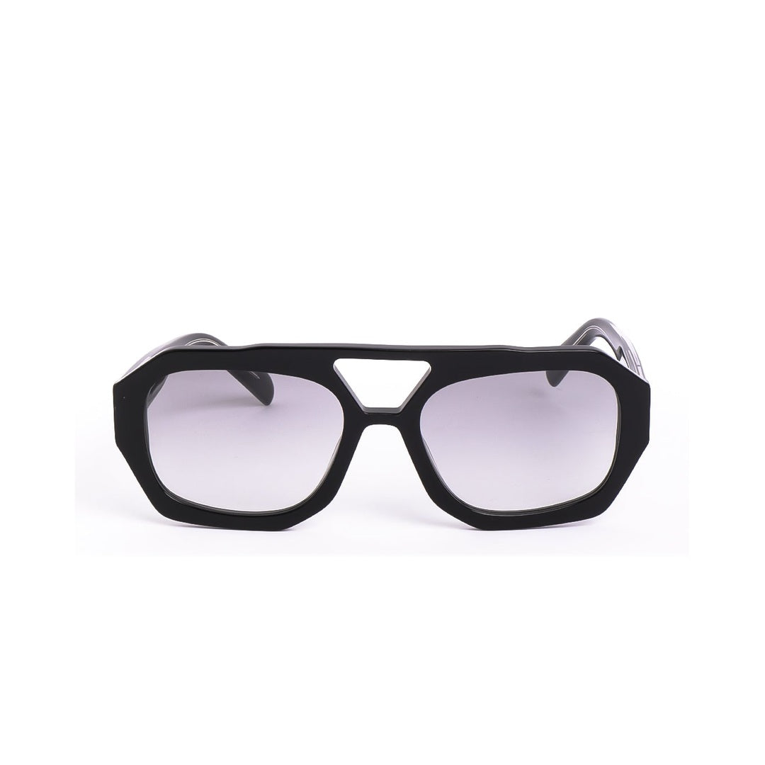 Lentes de sol Oro Negro de Solivo Eyewear con protección UV400 — montura metálica negra, Costa Rica