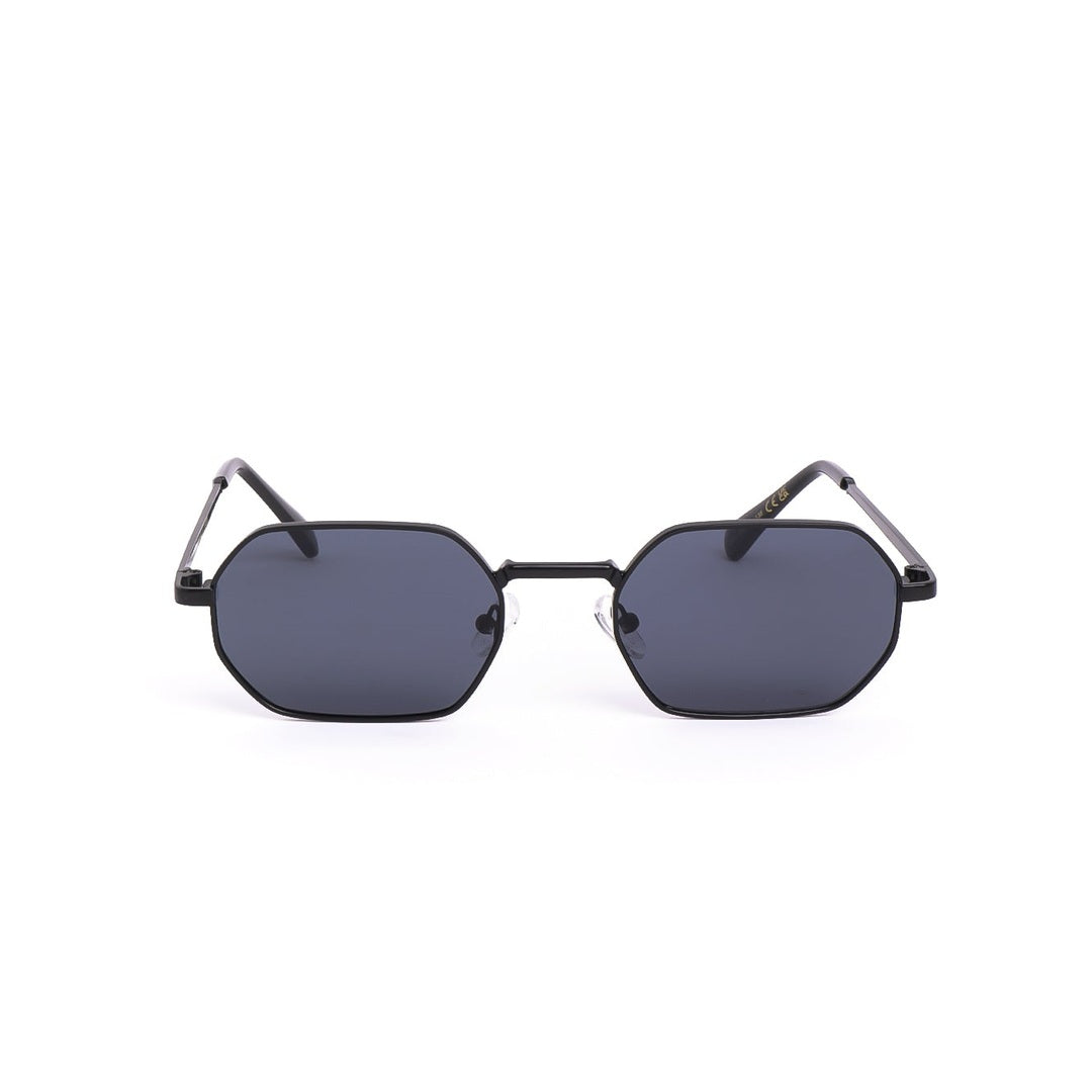 Gafas de sol OSAK de Solivo con diseño octogonal y lentes oscuros, ideales para una combinación de estilo y protección UV400.