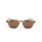 Lentes de sol PARI de Solivo, en color oliva, con diseño moderno, ideales para la protección ocular y el estilo elegante.