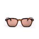 Lentes de sol RIO de Solivo, diseño elegante en tonos carey con lentes marrones, perfectos para estilo y protección UV400.