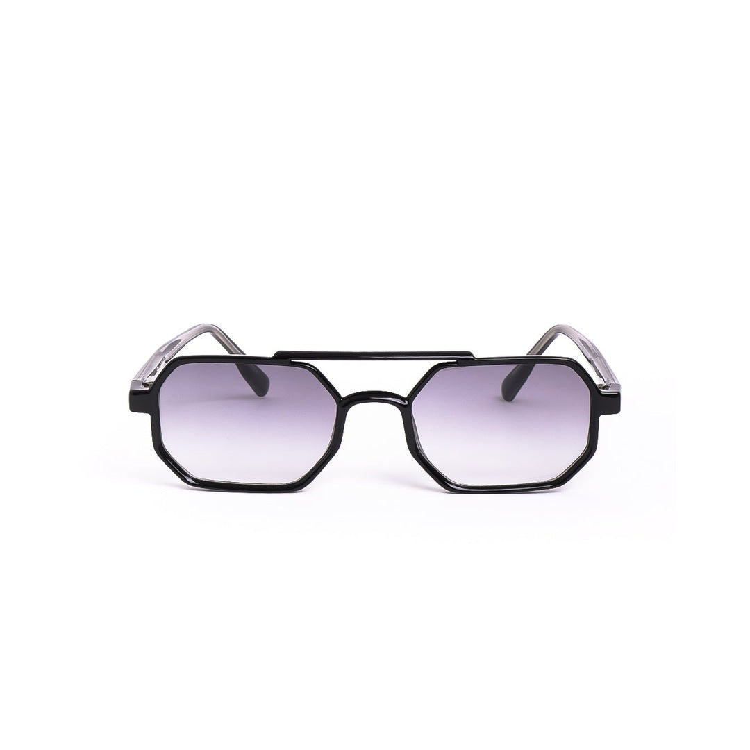 Gafas de sol SKY - Negro Lila de Solivo con diseño moderno y elegante, ideales para protección UV400 y visión clara en días soleados.