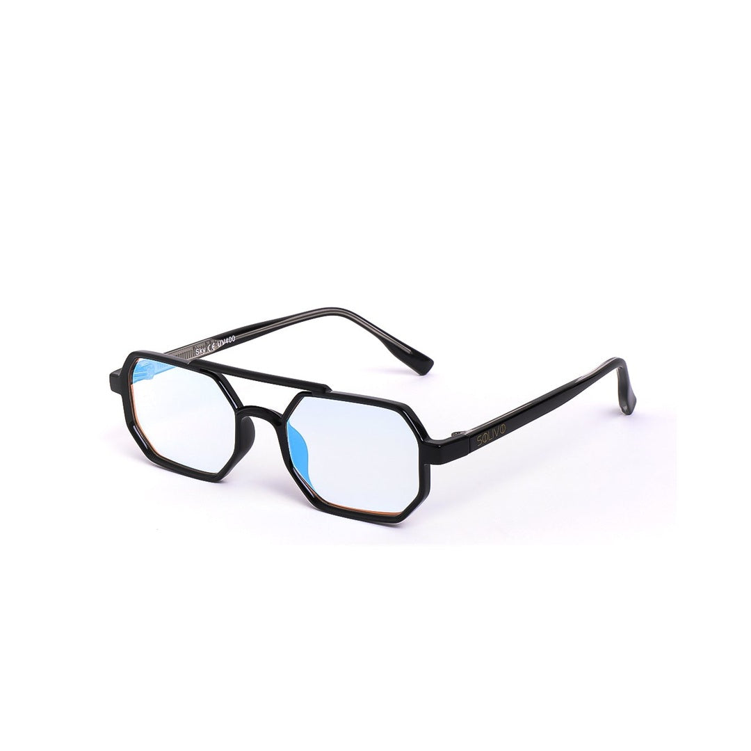 Vista lateral de los lentes de sol SKY de Solivo, ofreciendo un elegante look fashion con lentes polarizados que reducen el deslumbramiento.