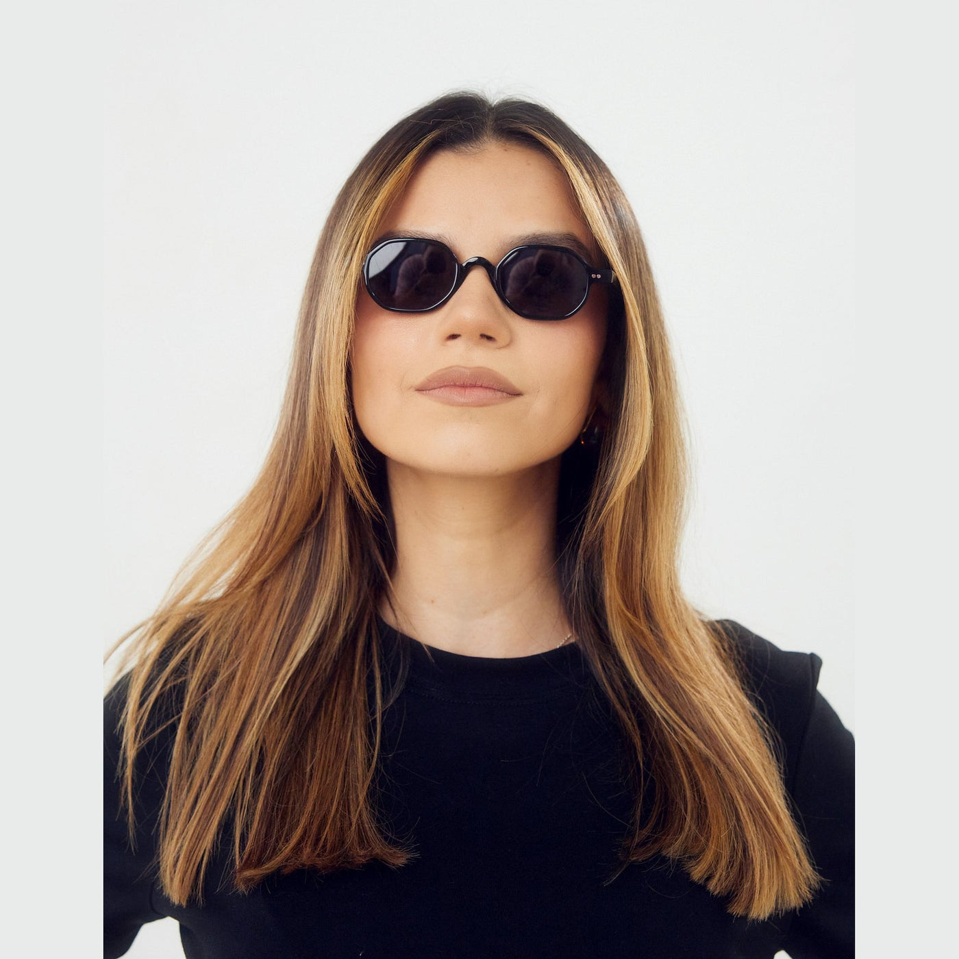 Lentes de sol Vero Negro de Solivo — estilo moderno con protección UV400 para el día a día