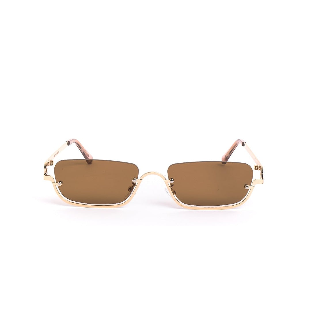 Lentes de sol TOKY de Solivo en color marrón, con diseño moderno y elegante, ideales para protección UV en días soleados.