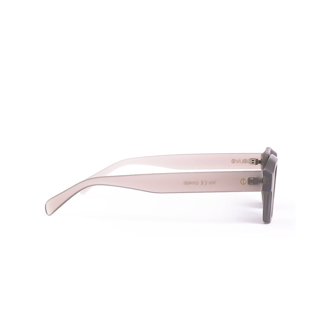 Lentes de sol Vio - Gris Verde de Solivo, diseño moderno y elegante con estructura ligera. Perfectos para disfrutar del sol con estilo y protección UV400.