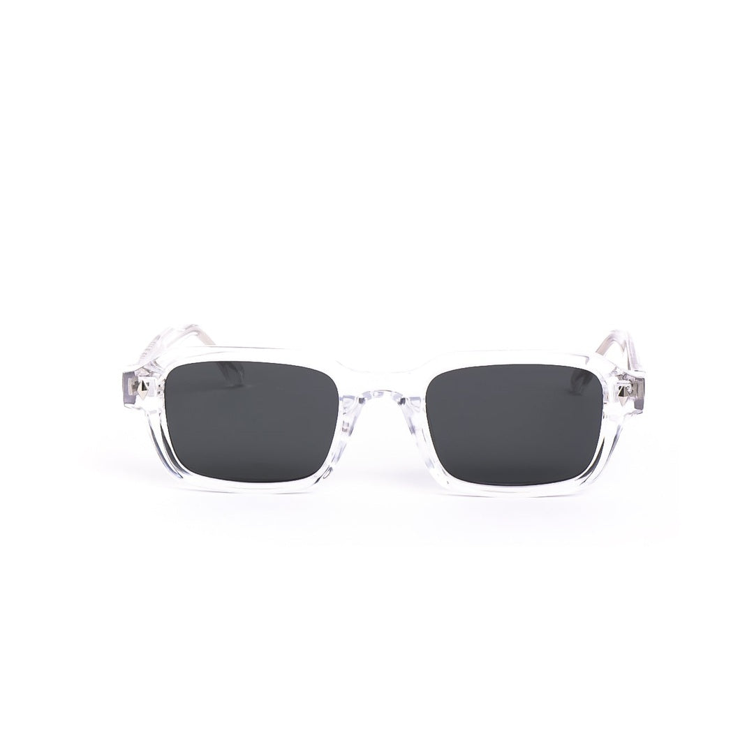 Lentes de sol ZEN de Solivo en color cristal, con diseño moderno y elegante, ideales para protección UV400.