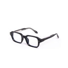 Lentes de sol ZEN de Solivo en color negro, mostrando un ángulo lateral con detalles sofisticados y estructura de alta calidad.