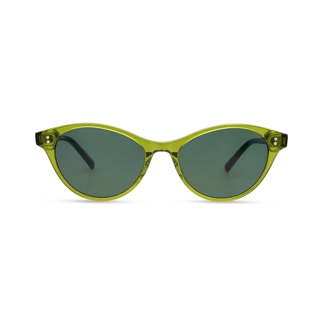 Lentes de sol STEF Oliva de Solivo Eyewear con protección UV400 — acetato premium tono oliva, Costa Rica